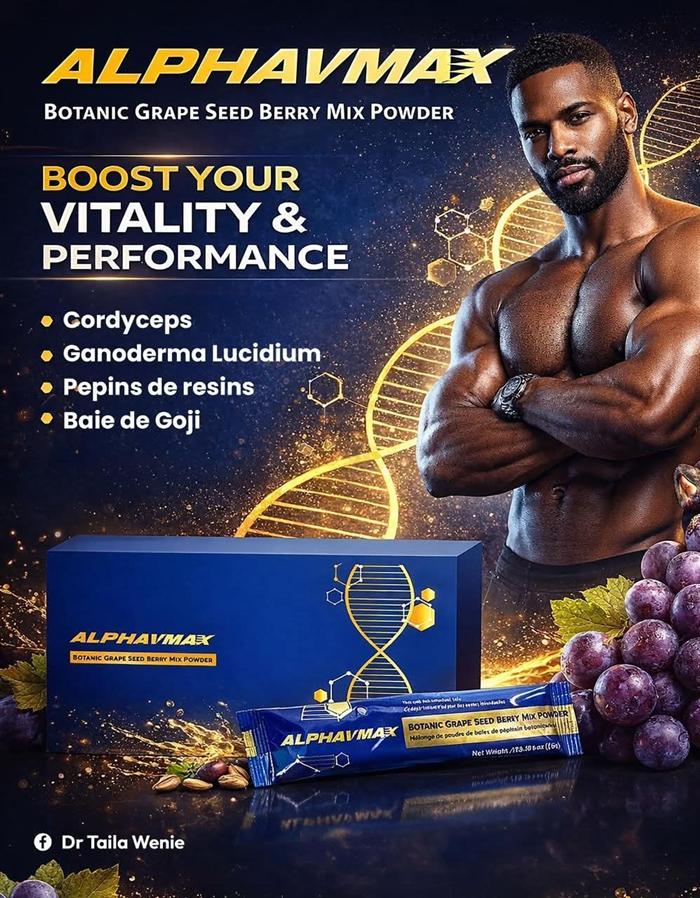 AlphaVMax, Botanic Grape Seed Berry Mix Powder